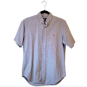 Ralph Lauren Men's Light Chambray Classic Fit Shirt Size S
